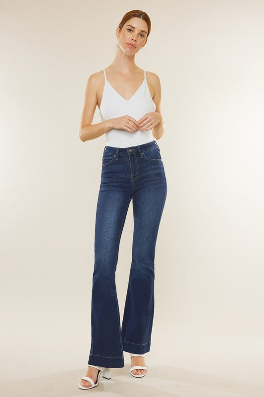 Kan Can High Rise Flare Jeans