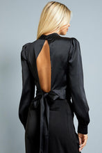 Load image into Gallery viewer, Open Back Bell Sleeve Top