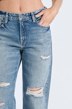 Load image into Gallery viewer, Distressed Classic Boyfriend Jeans by Hidden Jeans