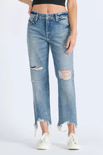 Load image into Gallery viewer, Distressed Classic Boyfriend Jeans by Hidden Jeans