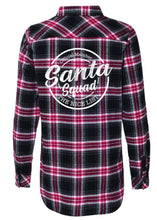 Load image into Gallery viewer, Santa Squad Flannel